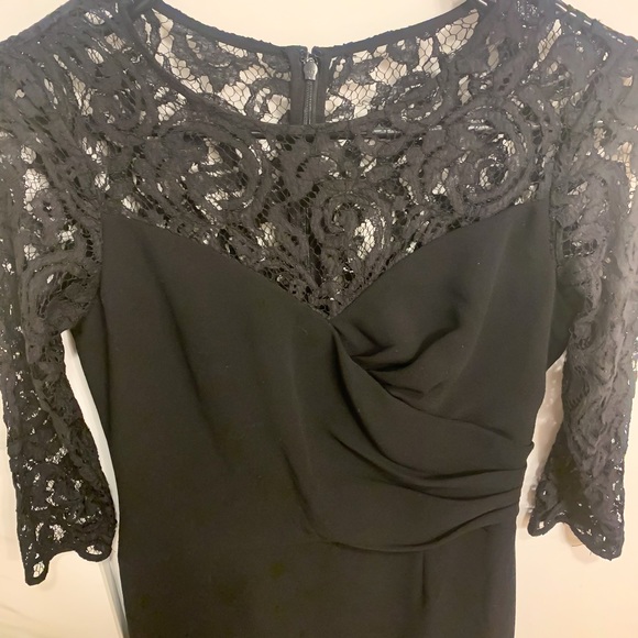 Saks 5th Designer Black Dress | Size 4-6 | Like New - Picture 4 of 8